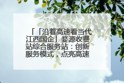「沿着高速看当代江西国企」婺源收费站综合服务站：创新服务模式，点亮高速出行新体验