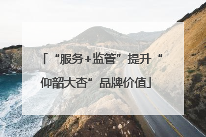 “服务+监管”提升“仰韶大杏”品牌价值