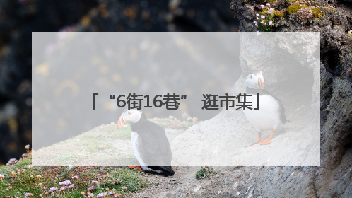 “6街16巷” 逛市集