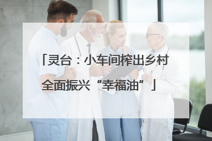 灵台：小车间榨出乡村全面振兴“幸福油”