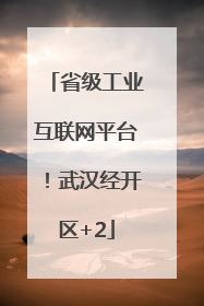 省级工业互联网平台！武汉经开区+2