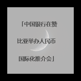 中国银行在赞比亚举办人民币国际化推介会