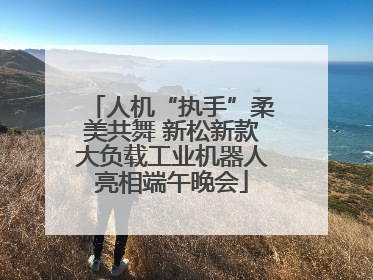 人机“执手”柔美共舞 新松新款大负载工业机器人亮相端午晚会