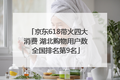 京东618带火四大消费 湖北购物用户数全国排名第9名