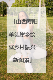 山西寿阳羊头崖乡绘就乡村振兴新图景