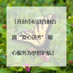 开封市杞县台胞台属“爱心送考” 暖心服务为梦想护航