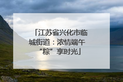 江苏省兴化市临城街道：浓情端午 “粽”享时光