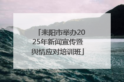 耒阳市举办2025年新闻宣传暨舆情应对培训班