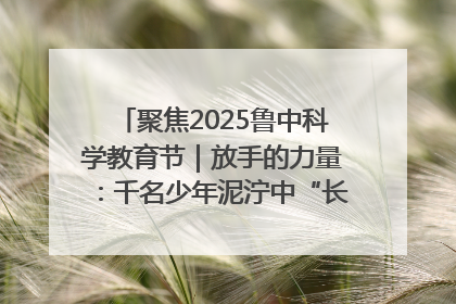 聚焦2025鲁中科学教育节｜放手的力量：千名少年泥泞中“长出勇敢翅膀”