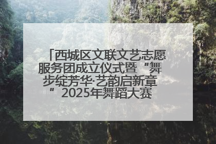 西城区文联文艺志愿服务团成立仪式暨“舞步绽芳华·艺韵启新章”2025年舞蹈大赛展演圆满举办