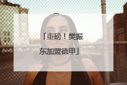 重磅！樊振东加盟德甲