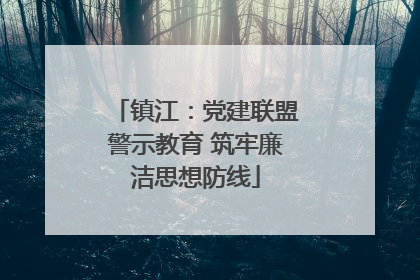 镇江：党建联盟警示教育 筑牢廉洁思想防线