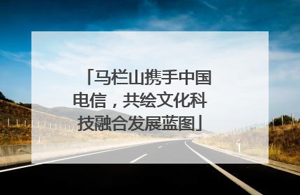 马栏山携手中国电信，共绘文化科技融合发展蓝图