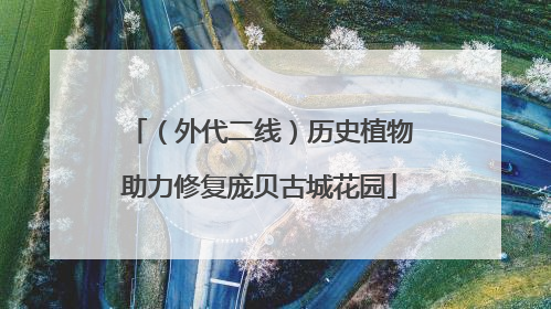 （外代二线）历史植物助力修复庞贝古城花园