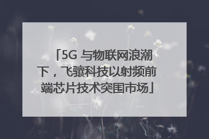 5G 与物联网浪潮下，飞骧科技以射频前端芯片技术突围市场